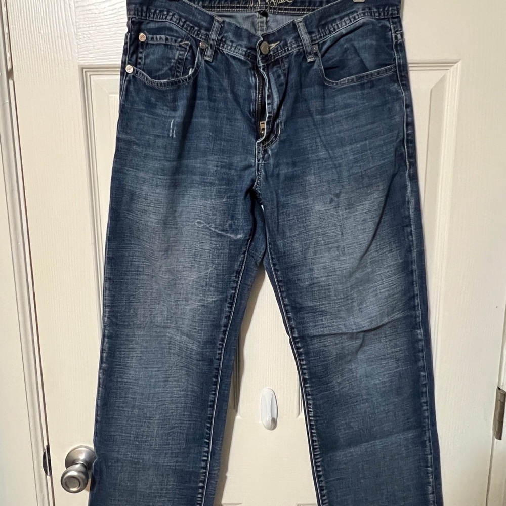 Chip & Pepper Dark Wash Straight Jeans